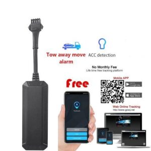 GPS Tracker : Dispositif de géolocalisation en temps réel, doté d’une précision haute performance, suivi à distance via application mobile et plateforme web, avec alerte antivol, historique de trajets, autonomie longue durée, connectivité 4G, et compatibilité avec véhicules, objets et personnes.