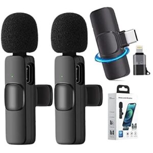 Micro Cravate Microphone Sans Fil Haute Qualité, Léger et Pratique, avec Réduction de Bruit, Autonomie Longue Durée, Connexion Bluetooth Stable, Idéal pour Enregistrements Vidéo, Conférences, Interviews, et Présentations Professionnelles.
