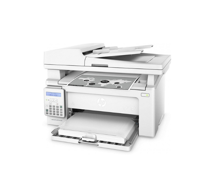 Imprimante Photocopieuse HP Laser Jet Pro 130FN Multifonction Noir et Blanc 22 ppm, 600 x 600 ppp, Connexion USB, Ethernet, Fax, AirPrint – Image 2