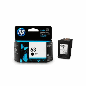 Cartouche Hp 63 Noir d’origine pour HP Deskjet