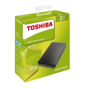 Disque Dur Externe Toshiba Canvio Basics 2Tb portable (6,4 cm (2,5"), USB 3.0) Très rapide