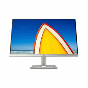 HP 24f Écran PC 23.8'' Full HD Argent, IPS LED. 1920 x 1080 px, Temps de réponse 5 ms, 60 Hz. 16:9. HDMI. VGA