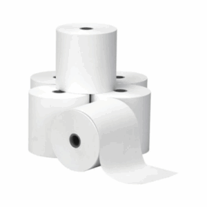 Rouleau Ticket De Caisse Enregistreuse 80x80x12mm, Bobine Papier Thermique Imprimante, Sans Bisphénol A