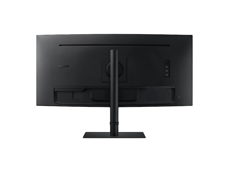 Écran incurvé Samsung 34 pouces S34A654UBN UltraWide LED, résolution 3440x1440p, taux de rafraîchissement 100Hz, connectivité DisplayPort, HDMI, ajustabilité ergonomique, technologie Eye Saver, design élégant et fin, parfait pour les professionnels et gamers. – Image 3