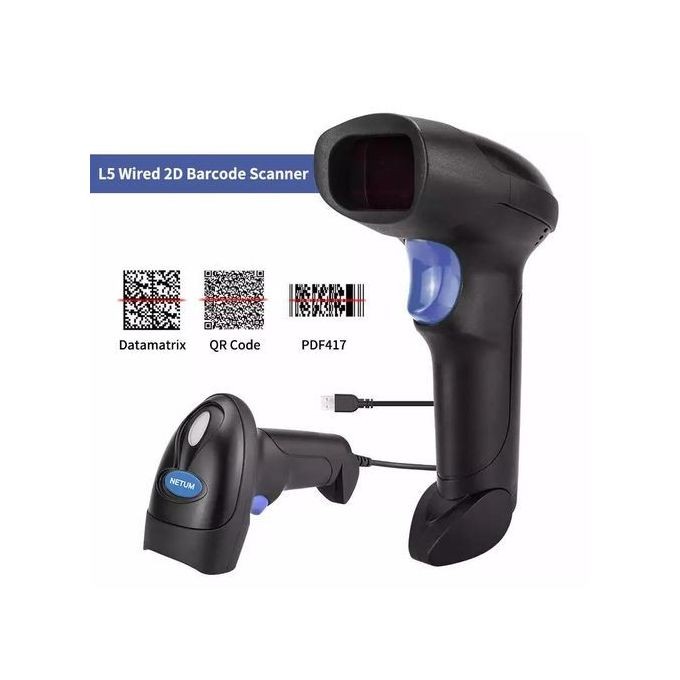 Lecteur de Code Barre W-620RB 2D Sans Fil avec Technologie Bluetooth, Compatible avec Multi-plateformes, Fonction de Lecture Rapide, Portée Étendue, Design Ergonomique, Résistant aux Chocs et à l'Eau, Idéal pour Applications Retail et Logistique.