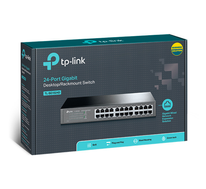 Tp Link switch 24-Ports Gigabit Tl-Sg1024d – Image 4