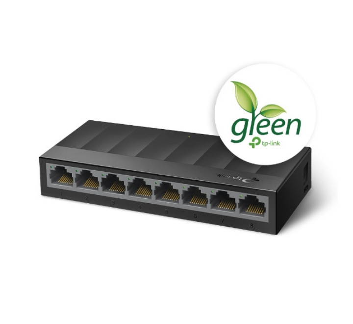 Tp Link switch de bureau 8 ports Gigabit - 10/100/1000 Mbps Ls1008g – Image 2