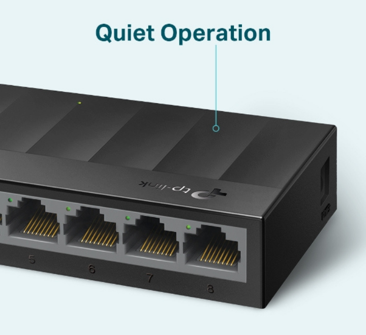 Tp Link switch de bureau 8 ports Gigabit - 10/100/1000 Mbps Ls1008g – Image 4