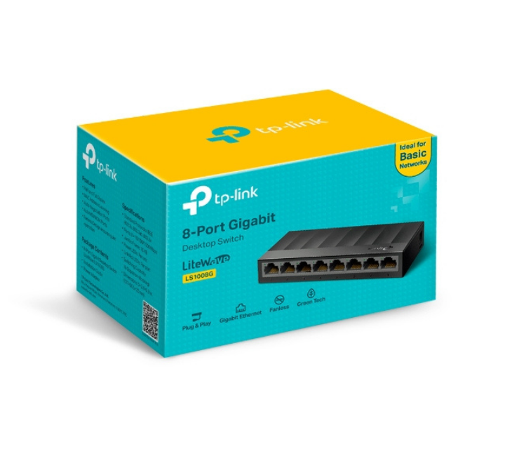 Tp Link switch de bureau 8 ports Gigabit - 10/100/1000 Mbps Ls1008g – Image 5