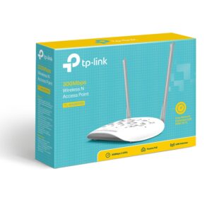 Point d’accès sans fil TP-LINK WA801ND – Standard IEEE 802.11b/g/n, vitesse jusqu’à 150 Mbps, antenne amovible 5 dBi, supporte modes Point d’accès, Client, Repeater et Bridge, sécurité WPA/WPA2, alimentation PoE (Power over Ethernet)