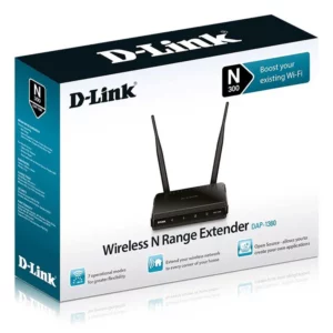 Point d’accès sans fil D-Link DAP-1360 – Wi-Fi N 300 Mbps, 7 modes d’opération, sécurité WPA/WPA2, compatible WPS, antennes détachables, gestion Web intuitive, support client multiple SSID, montage mural possible