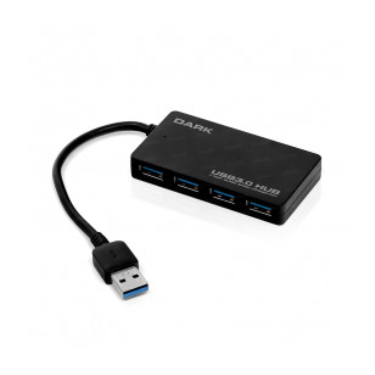 Convertisseur USB Type-C 4 en 1 U341 avec Port HDMI 4K, Lecteur de Cartes SD/TF, USB 3.0 Haute Vitesse et Connecteur Plug & Play.
